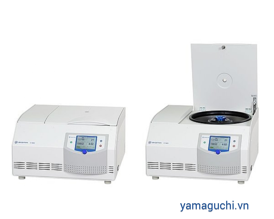 Máy ly tâm bàn có lạnh và có sưởi Sigma 3-18KHS